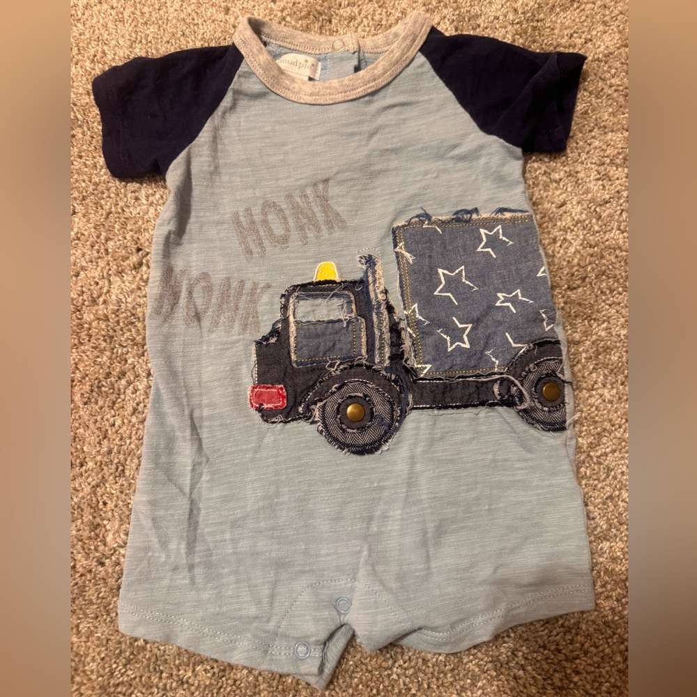 Mud Pie Light Blue Baby T-Shirt